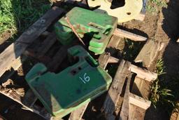 6 John Deere Suitcase Weights