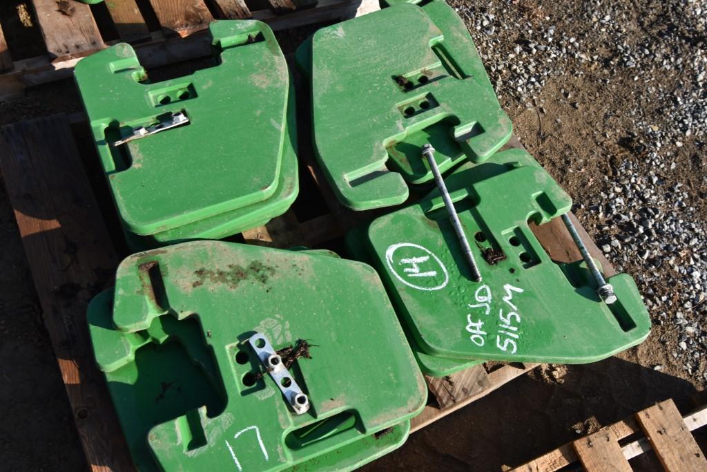 14 John Deere Suitcase Weights