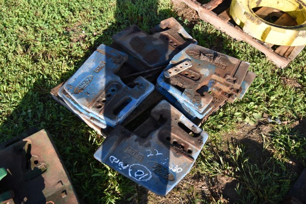 10 Ford Suitcase Weights