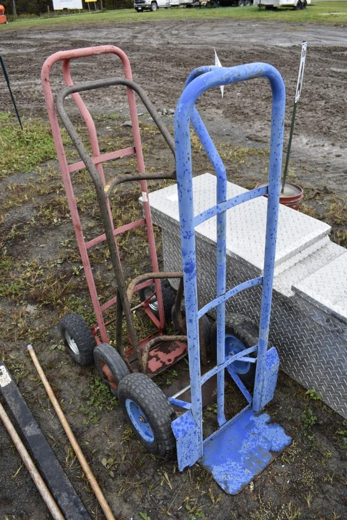 Three Hand Trucks