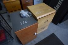 2 Two Drawer Filing Cabinets