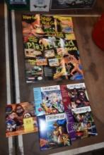 Five Dreamcast Demo Discs and Nintendo Game Super Power Club Poster