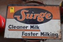 Surge Faster Milking Sign