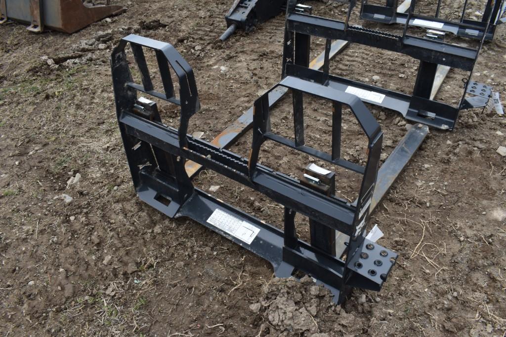 Set of Bobcat Quick Attach Pallet Forks