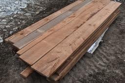 Pallet of Misc rough Cut Lumber