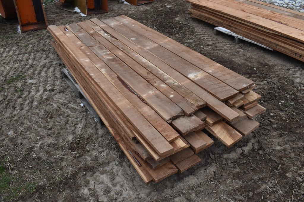 Pallet of Misc rough Cut Lumber