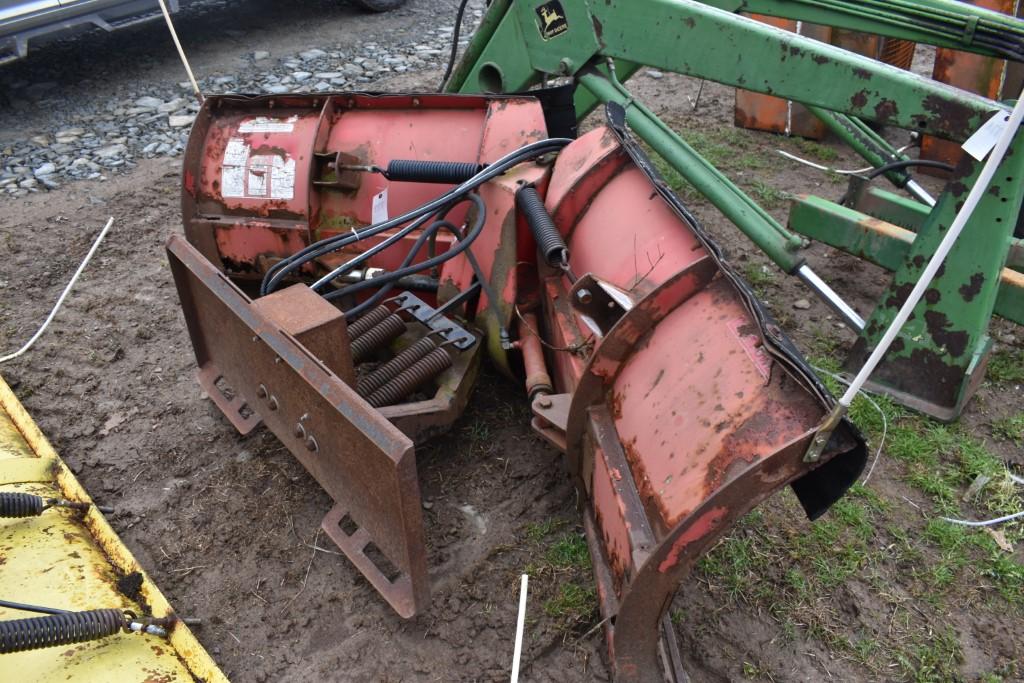 8' Quick Attach Power Angle Snow Plow