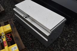 Weathergaurd 46" Diamond Plate Truck Tool Box