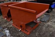New KC Fork Mounted Self Tipping Dumpster