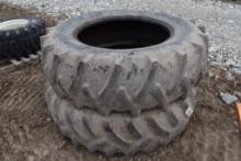 Pair of Used Harvest King 18.4-34 All Purpose Tractor Tires