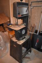Craftsman 12" Band Saw On Caster Wheels