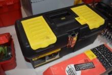 Stanley Plastic Toolbox with Tap and Die Contents