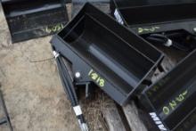 Miva Quick Attach 24" Hydraulic Tilt Excavator Bucket