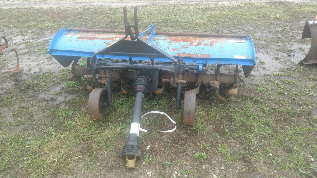 Long 3pt pto roto tiller