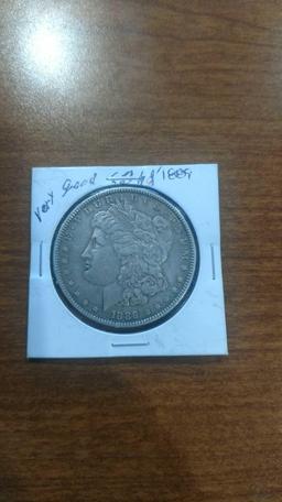 1889 silver dollar