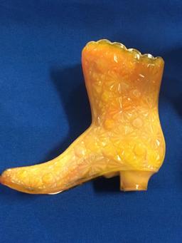 Boyd High Boots - orange/yellow