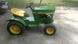 John Deere 110 yard tractor parade and show ready