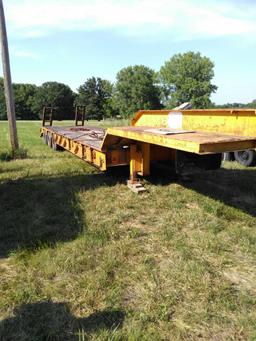 1975 vulcan low boy trailer 35 ton 3 axles