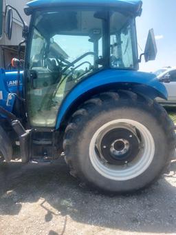 2015 New Holland T4.75 Tractor w/ 655TL loader and bucket