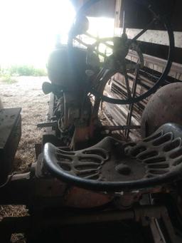 Ac WD 45 Tractor w/ original cast iron seat (runs)