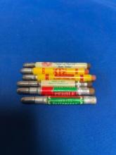 6 bullet pencils