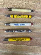 advertising bullet pencils