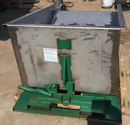 Stainless-Steel Self Dumping Cart