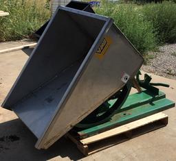 Stainless-Steel Self Dumping Cart