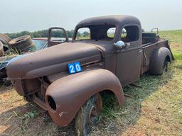 1949 IHC Truck for Parts- N/R- not running, no title