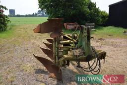 Dowdeswell DP7d2 5 furrow (4+1) reversible plough