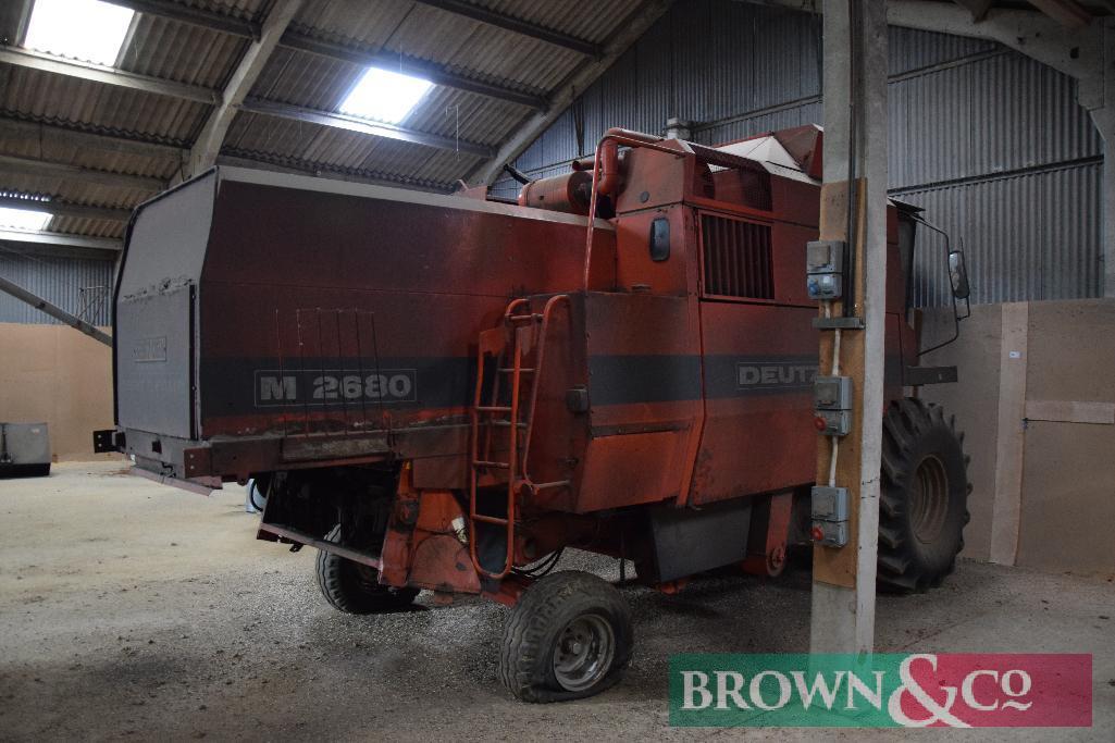 Deutz Fahr M2680 combine harvester