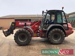 Manitou MLA 628 telehandler pivot steer