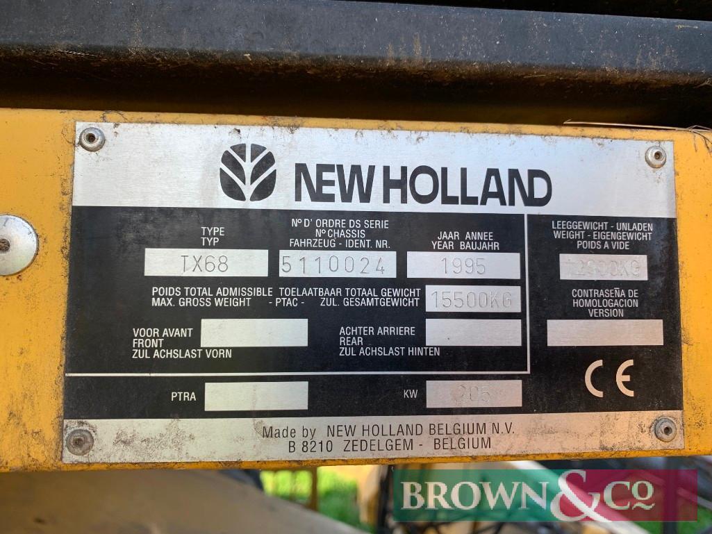 New Holland TX68 Combine