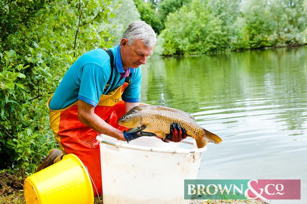 A pair of season tickets to an established coarse fishing lake situated near Peterborough,