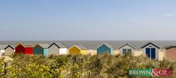 A day at a Beach Hut at Gun Hill end of Southwold beach on a date of the buyers choice with