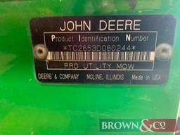 John Deere 2653A Ride-On Lawnmower
