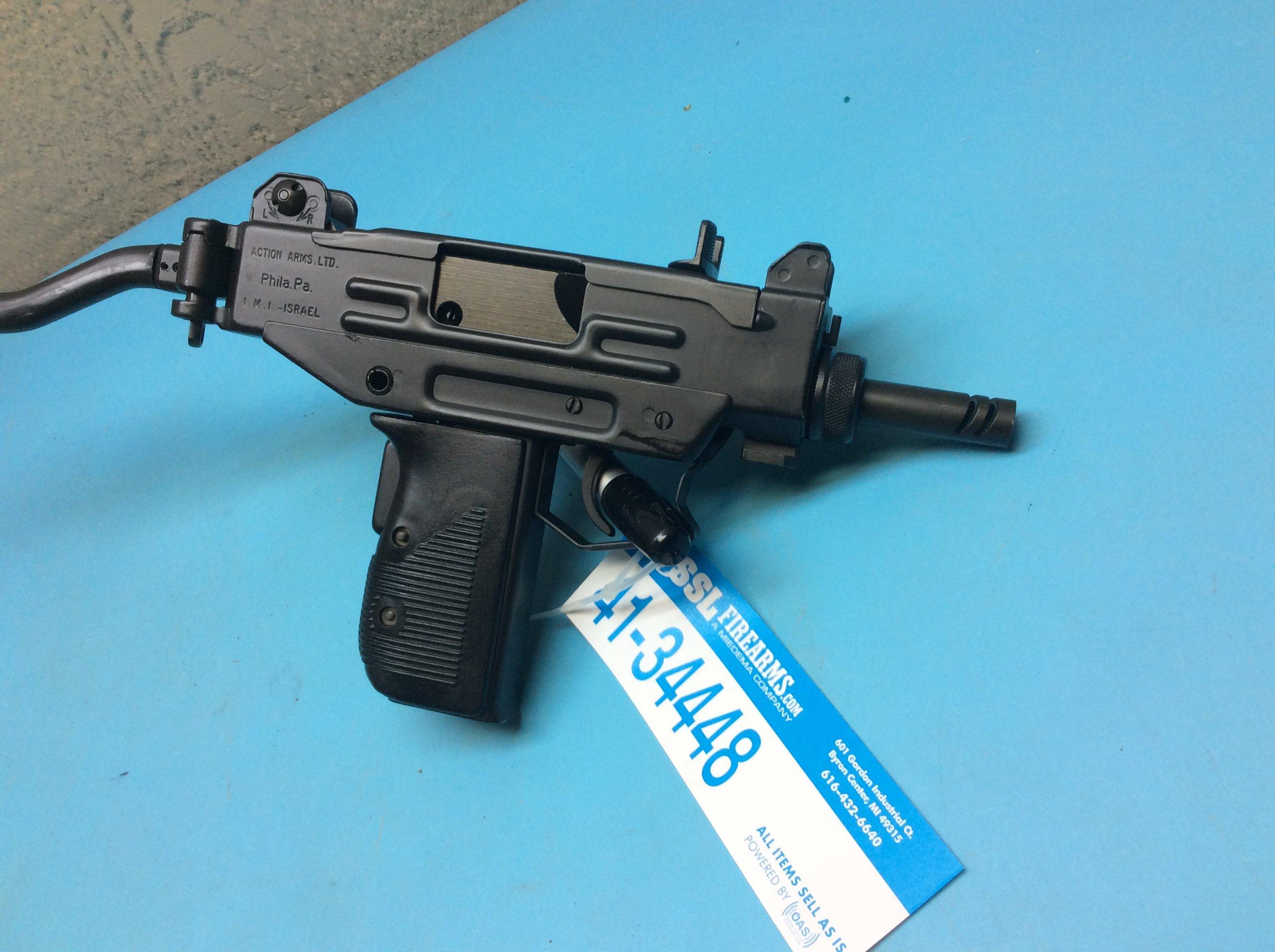 I.M.I Israel "Micro-Uzi" 9mm Machine Gun