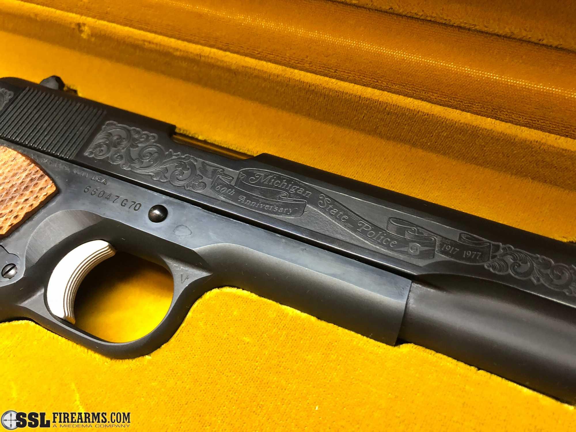 "New Never Fired- Colt ""Michigan State Police 60th Anniversary Special Edi