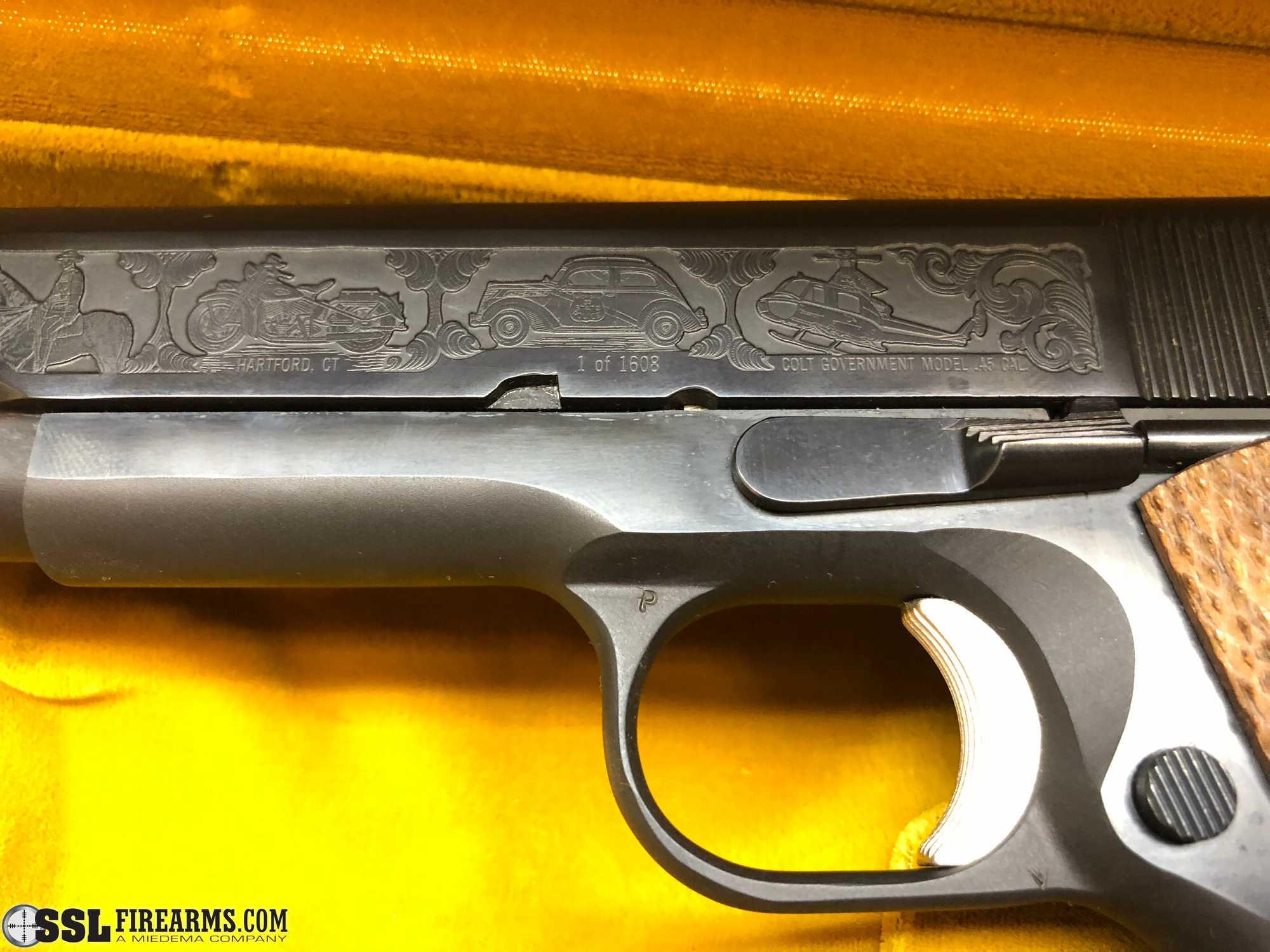 "New Never Fired- Colt ""Michigan State Police 60th Anniversary Special Edi