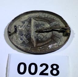 silver wound badge