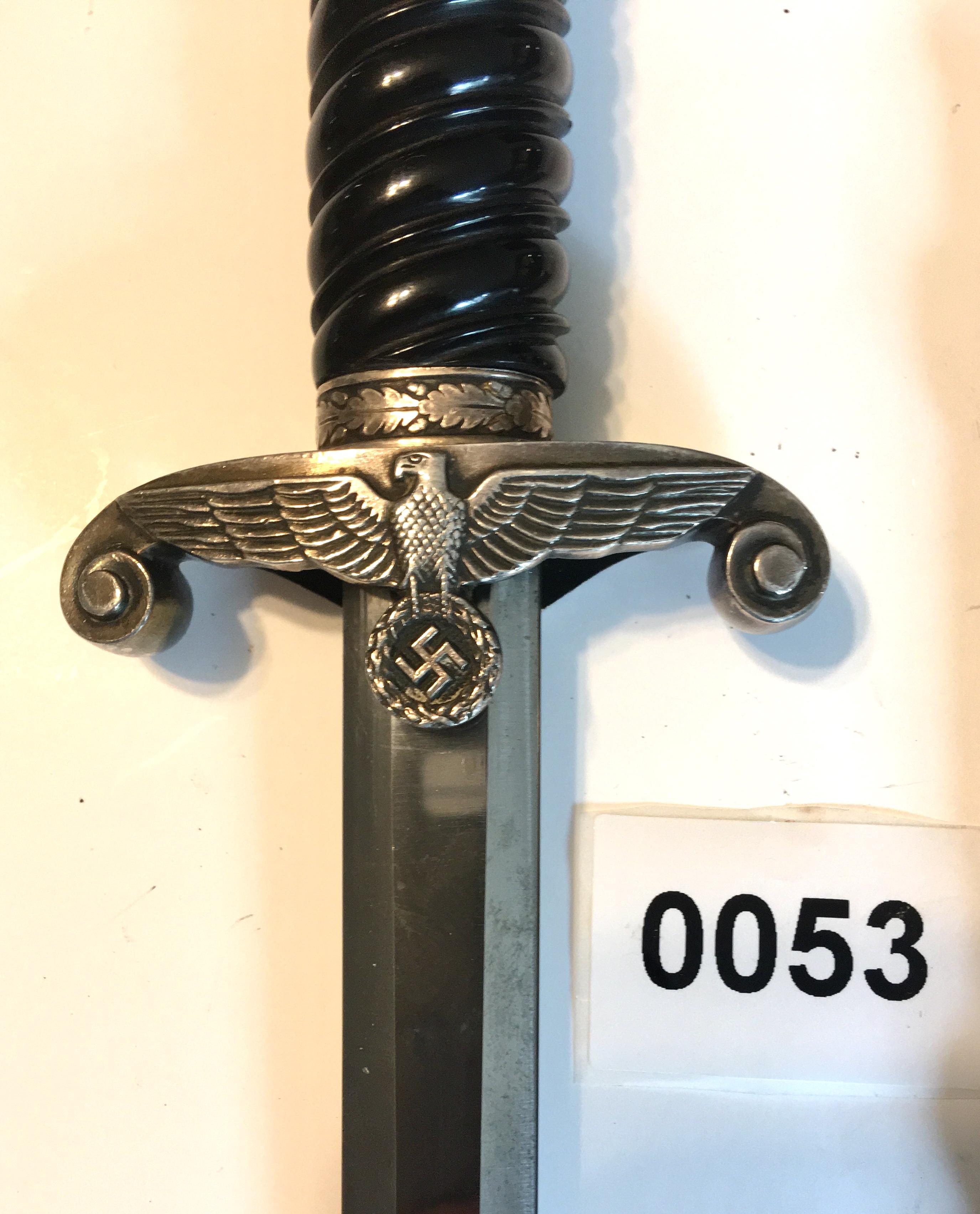 Railway leader's dagger