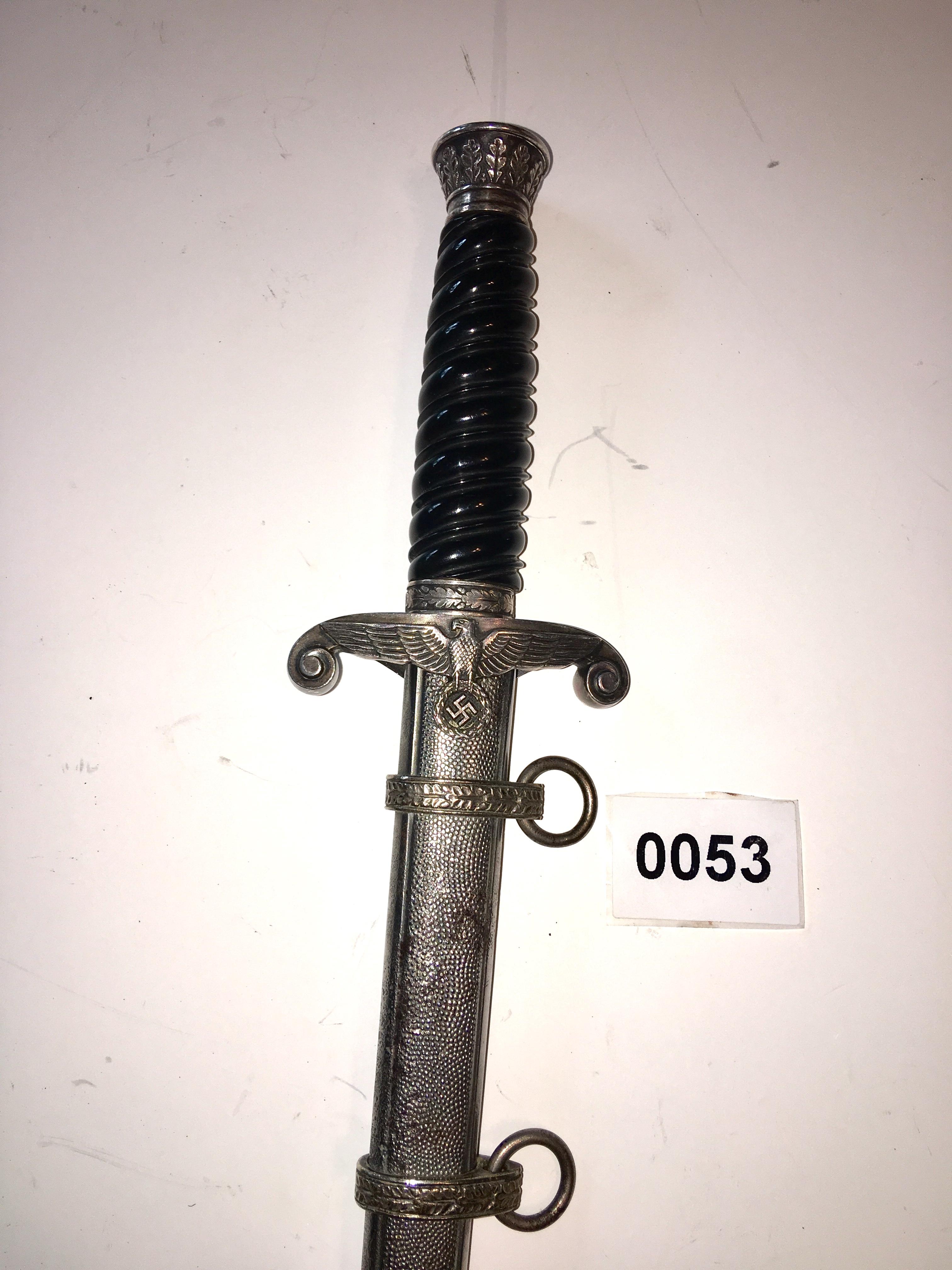 Railway leader's dagger