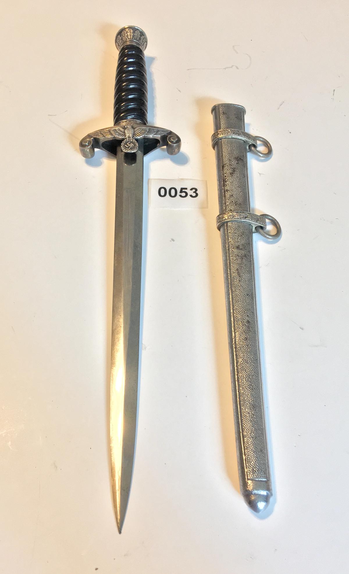 Railway leader's dagger