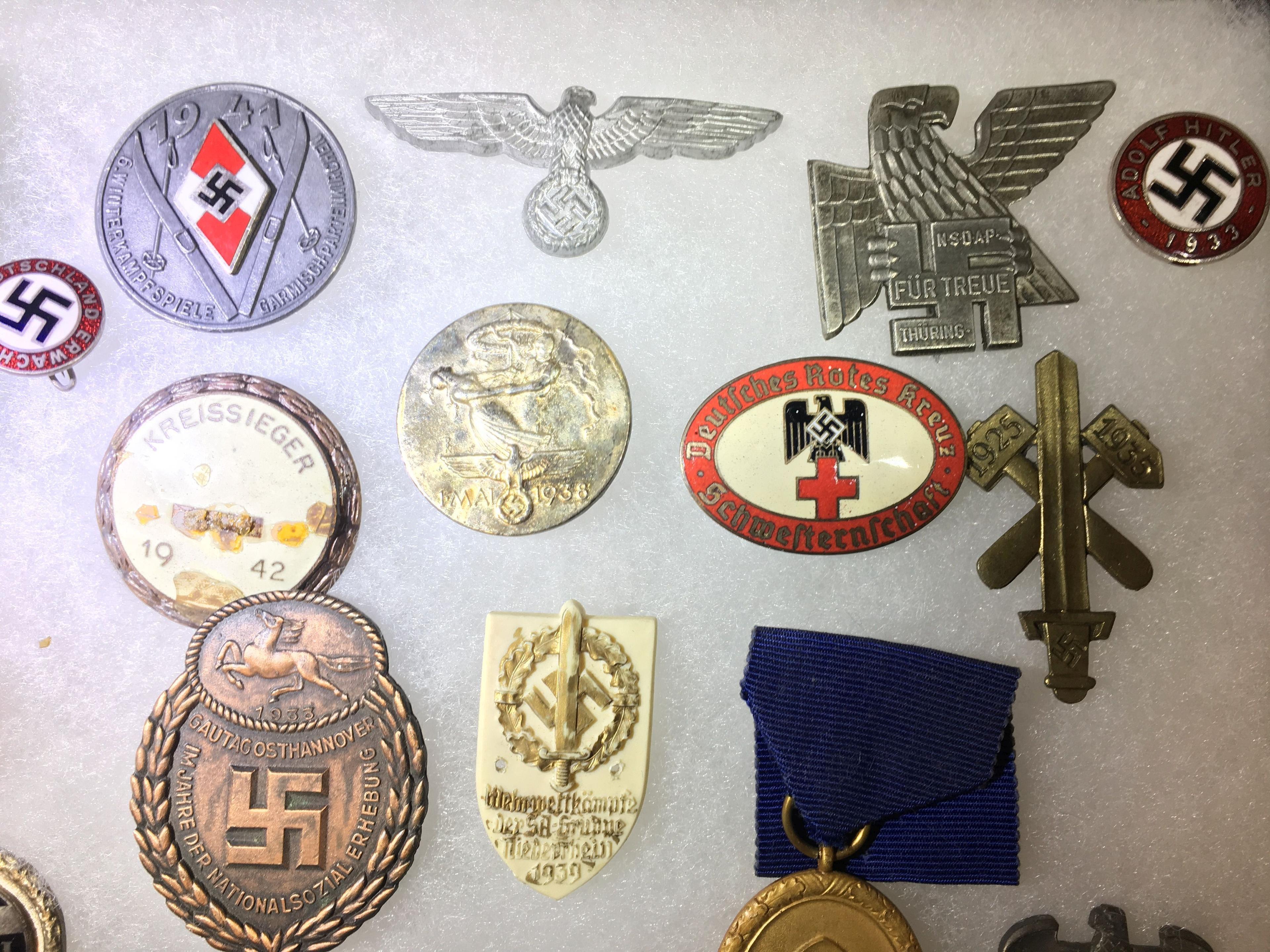 Military spade service medal and awards