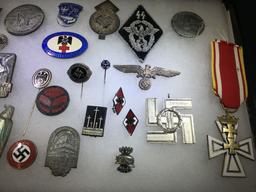 NSDAP and Hitler Youth pins