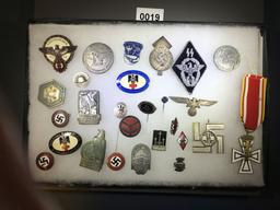 NSDAP and Hitler Youth pins