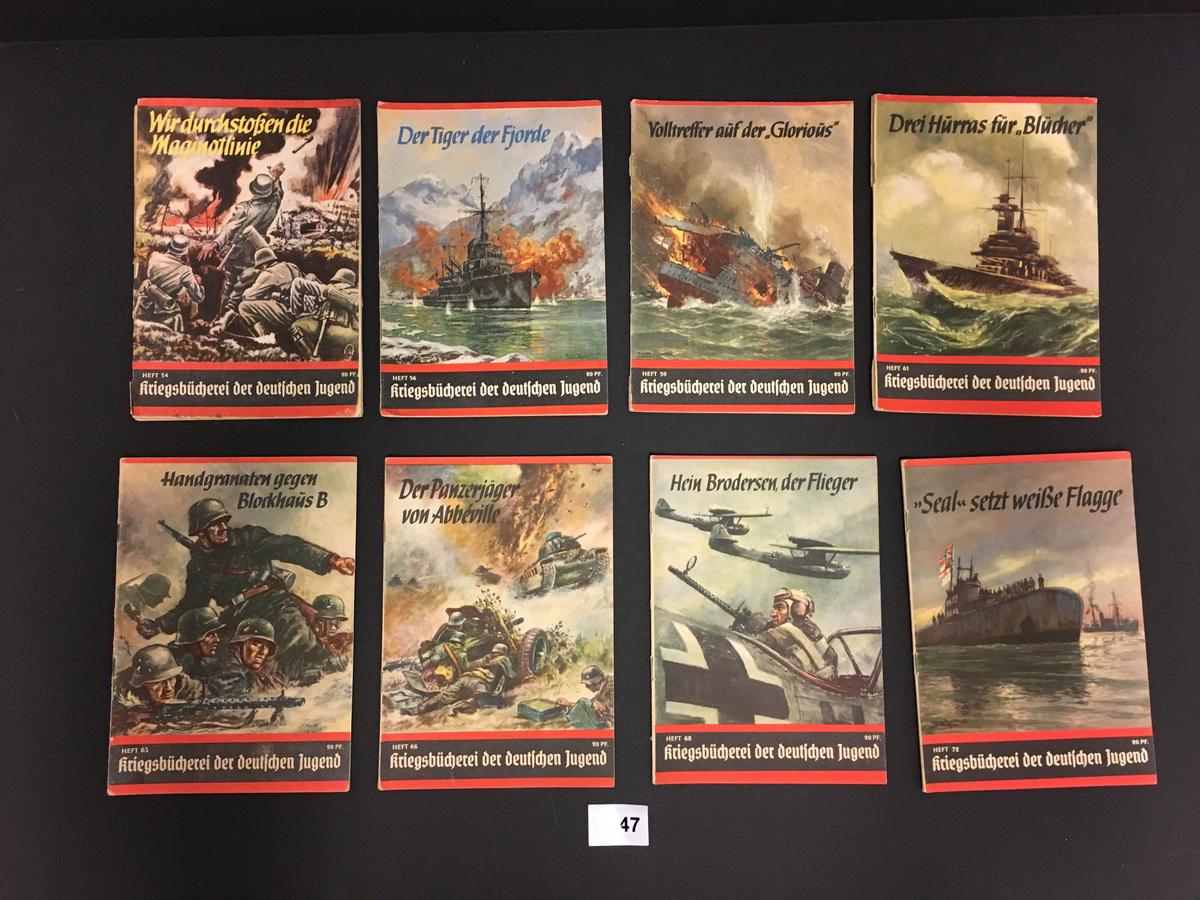 Lot of 8 German Propaganda Books