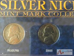 Silver Nickel Mint Mark Collection