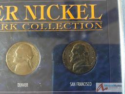 Silver Nickel Mint Mark Collection