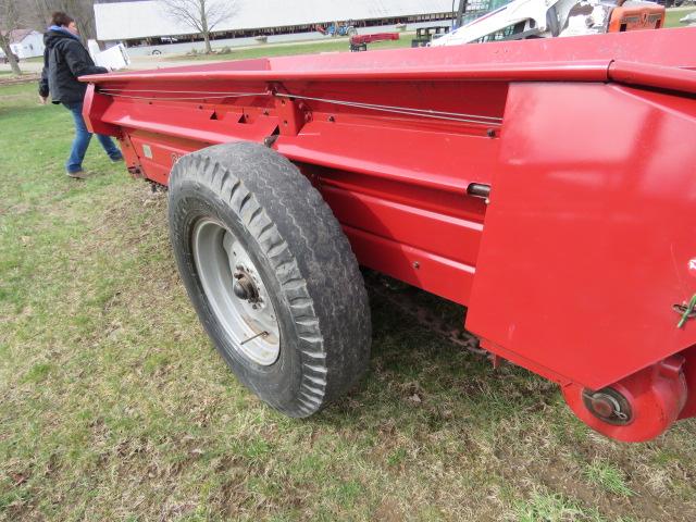 INTERNATIONAL CASE 530 MANURE SPREADER GREASED AND